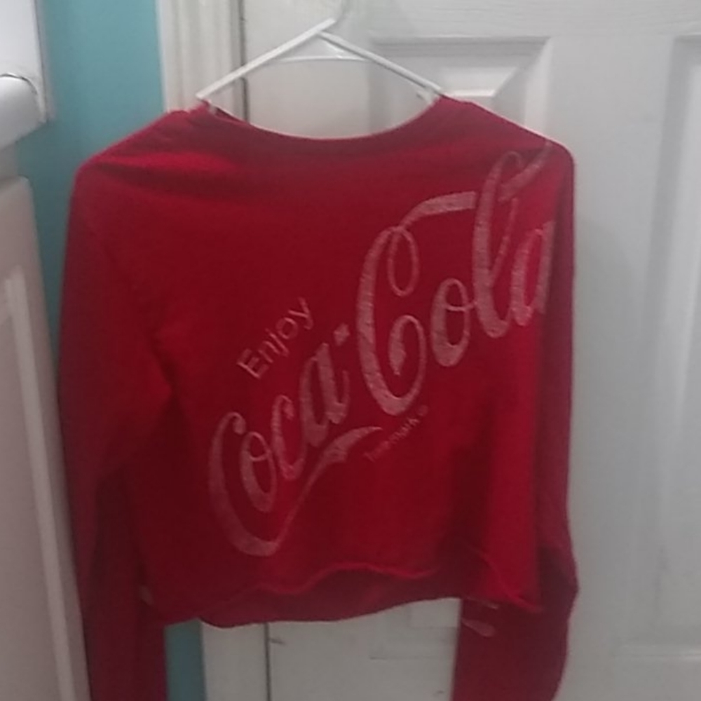 Coca-Cola red crop top